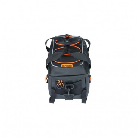 Pakiraamikott BASIL Miles Tarpaulin 8L, must-oranž