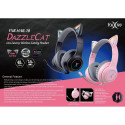 Foxxray FXR-HAB-10 PK DazzleCat Low-Latency Gaming Headset Wireless Grey/Pink