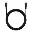 Data Cable Blue Star - USB C to USB C 3A (max 60W) - black