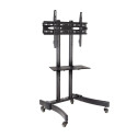 TV trolley stand Maclean, professional, on wheels, max 32-65", max 40kg, MC-739