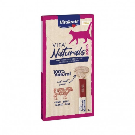 VITAKRAFT VITA NATURALS vedel veiseliha kassimaius 5x15 g