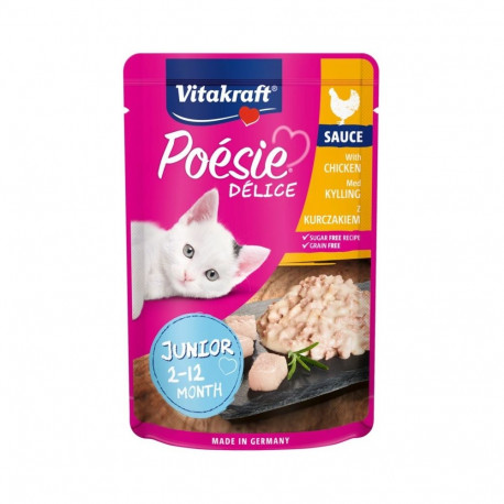 VITAKRAFT POESIE DELICE JUNIOR chicken - wet cat food - 85 g