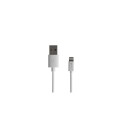 Lightning(M)->USB-A(M) 2M valge MFI kaabel prat