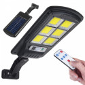 Solar LED street lamp with MCE446 sensor and remote control