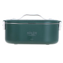 Adler | Heated Food Container | AD 4505g | Capacity 0.8 L | Material Stainless steel/Plastic | Green