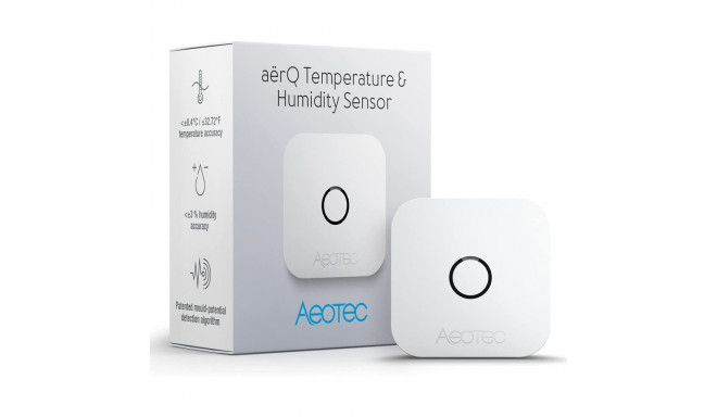 Aeotec aërQ Temperatuuri- ja Niiskuseandur, Z-Wave Plus