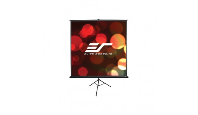 Elite Screens Tripod Series T113UWS1 diagonaal 113" 1:1 nähtav ekraani laius 203 cm must