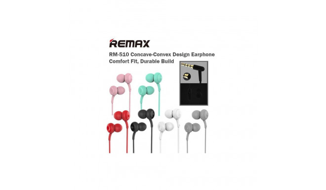 Remax Universal Earphone RM-510 Black