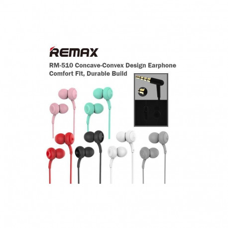 Remax Universal Earphone RM-510 Universal 3,5mm Grey