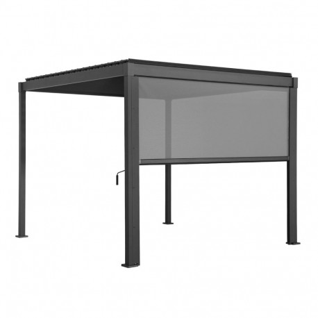 Roll-up screen for gazebo MIRADOR-80/88 3m, grey