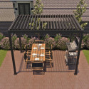 Varikatus MIRADOR-111 3x3m, tumehall