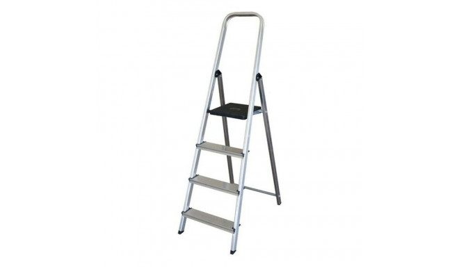 4-step folding ladder Antia Aluminium 152 x 42,5 x 12 cm