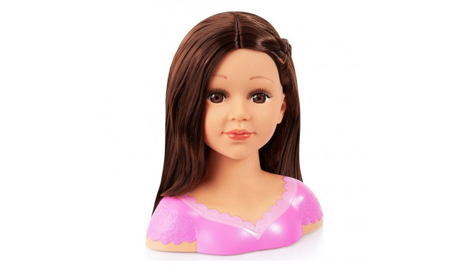 Bust Reig Charlene Super Model Hair styling and make-up Brown wig