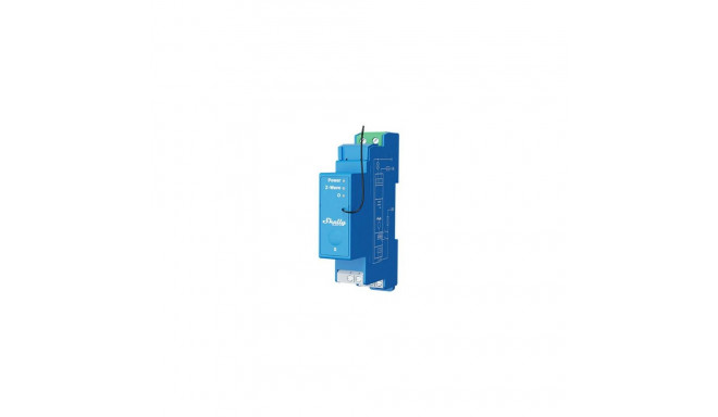 Shelly Qubino Wave Pro 1 electrical relay Blue