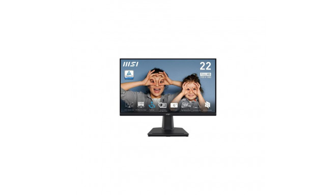 MSI PRO MP225 computer monitor 54.6 cm (21.5&quot;) 1920 x 1080 pixels Full HD LED Black