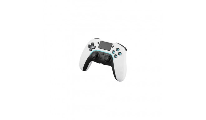 Deltaco PS4/PC Controller wireless/BT weiß