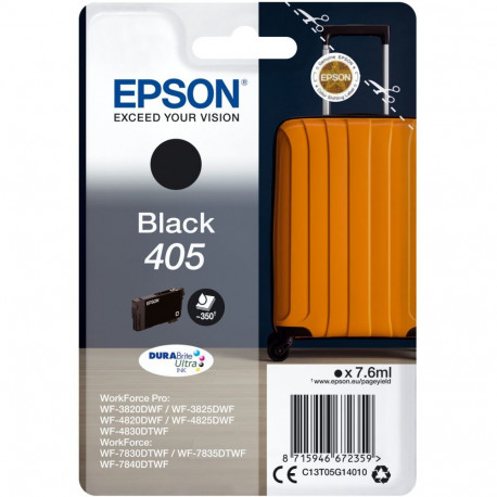 "Epson Tinte 405 C13T05G14010 Schwarz bis zu 350 Seiten"