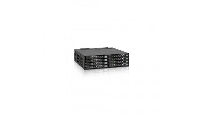 Icy Dock MB998SP-B Tough Armor - mobile rack 8x 2.5 inch in 5.25 inch slot