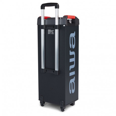 Party Trolley Speaker 600W (80W RMS) with Karaoke & Disco Lightning