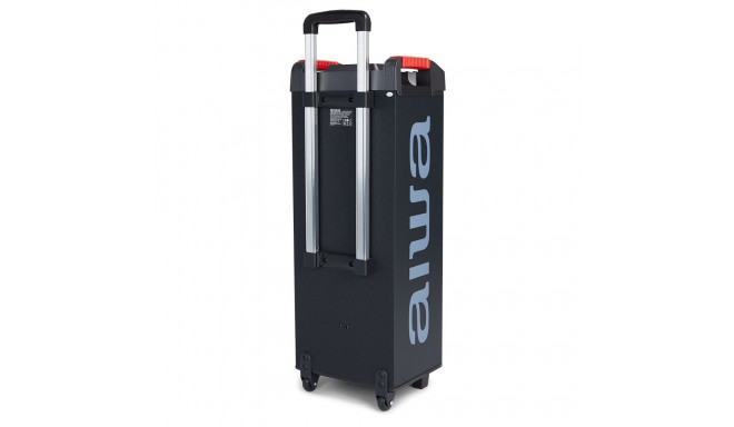 Party Trolley Speaker 600W (80W RMS) with Karaoke & Disco Lightning