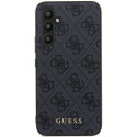 GUESS case for SAMSUNG A35 GUOHCSA35G4GFGR (PU 4G Classic Metal Logo) black