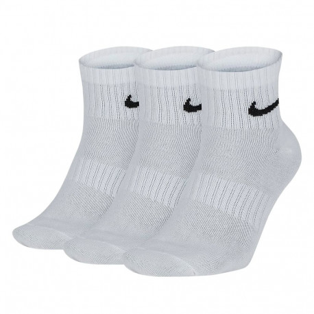 Skarpety Nike Everyday Lightweight Ankle 3 pary białe SX7677 100 42-46
