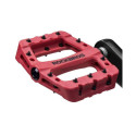 Bicycle pedals, platform, nylon Rockbros 2017-12CRD (red)