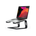 Aluminium laptop stand black