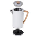 Adler | Kettle | AD 1347w | Electric | 2200 W | 1.5 L | Stainless steel | 360° rotational base | Whi