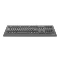 Natec Keyboard, Barracuda, US Layout, Slim | Natec | Keyboard | Barracuda | Standard | Wired | US | 