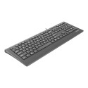 Natec Keyboard, Barracuda, US Layout, Slim | Natec | Keyboard | Barracuda | Standard | Wired | US | 