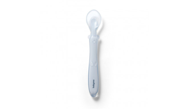 Babyono silicone flexible spoon blue 785/01