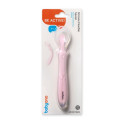 Babyono silicone flexible spoon pink 785/03