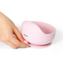 Babyono silicone suction bowl pink 1481/02