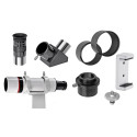 Telescope, BRESSER Messier AR-102/1000 EXOS-2/EQ5, with aperture Solar-filter