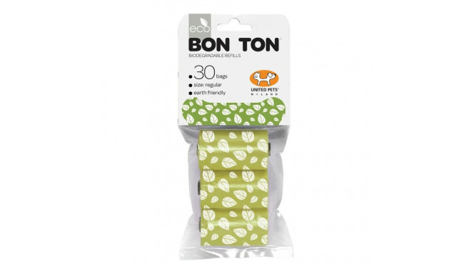 Sanitary bags United Pets Bon Ton Nano Dog Green (3 x 10 uds)