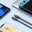 Baseus CAWJ040001 USB-C - USB-C kabel 240W 480Mb/s 1m - černý