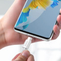 Baseus CATYS-C02 USB-C - USB-C PD QC FCP kabel 100W 5A 2m - bílý