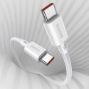 Baseus CATYS-C02 USB-C - USB-C PD QC FCP kabel 100W 5A 2m - bílý