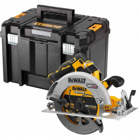 XR FLEXVOLT Advantage akuga ketassaag DCS573NT 18Volt ilma akuta ja laadijata TSTAK Box VI-s, kollan