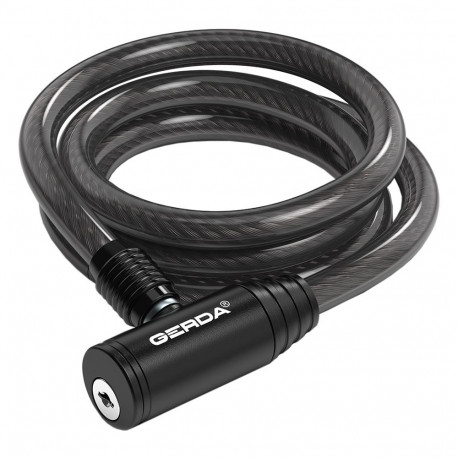 Gerda trosslukk Flex 1000/8K ümar korpus, must