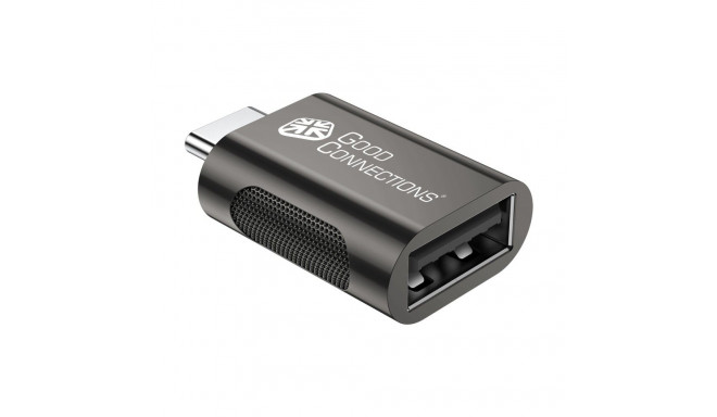 "GoodConnections USB-C > USB-A 3.0 (ST-BU) Adapter Anthrazit"