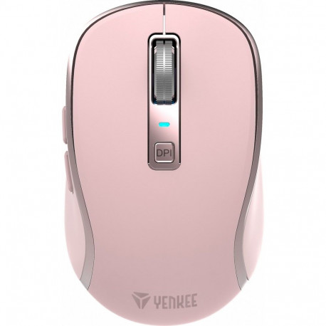 Dual-Mode Wireless Mouse (Bluetooth + 2.4GHz), 2400 DPI High Precision, Battery Powered