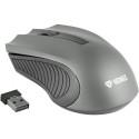 2.4GHz symmetrical wireless mouse, 3 buttons, range 10 m