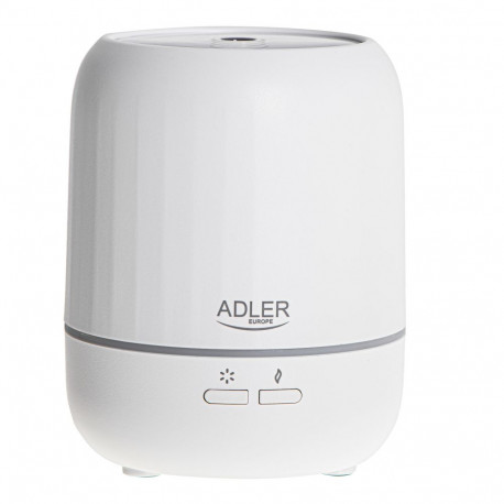 Adler | Ultrasonic aroma diffuser 3in1 | AD 7968 | Ultrasonic | Suitable for rooms up to 25 m² | Whi