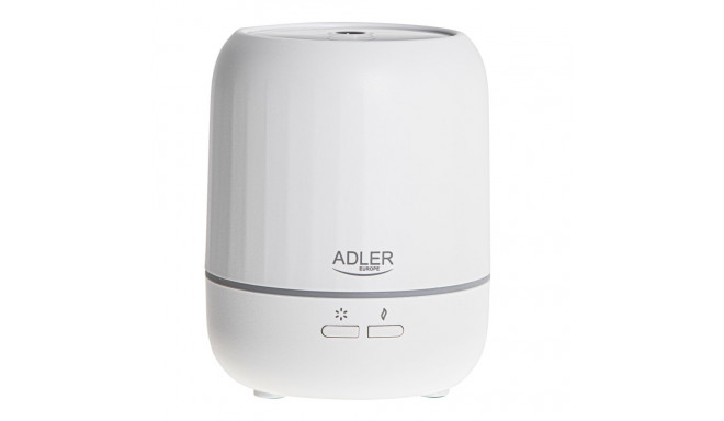 Adler ultrasoniline aroomi difuusor 3in1 AD 7968 ultrasoniline sobib kuni 25 m² ruumidele valge