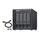 QNAP | 4-Bay | TR-004 | Up to 4 HDD/SSD Hot-Swap | Micro processor with hardware RAID | Processor fr