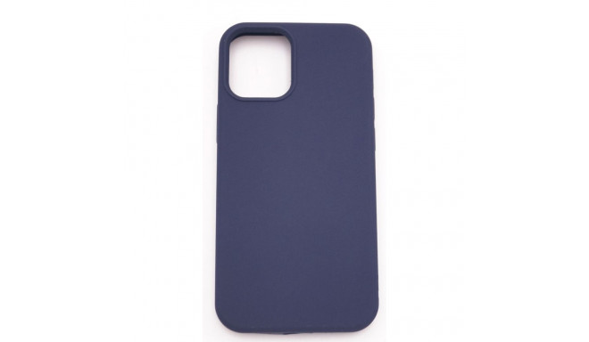 Evelatus Apple iPhone 12 Pro Max Premium Silicone case Soft Touch Midnight Blue