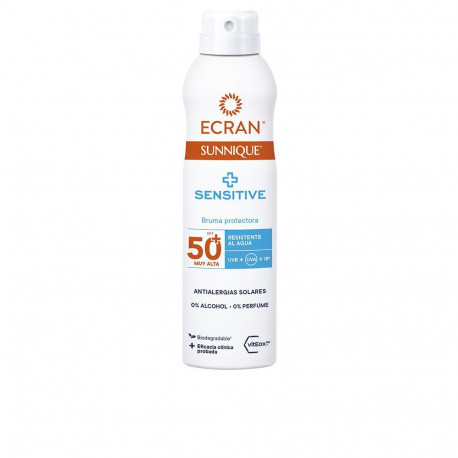 Ecran päikesekaitsesprei Sunnique Sensitive SPF50+ 250ml