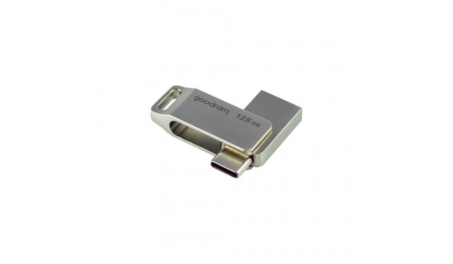 GOODRAM 128GB PENDRIVE USB 3.2 Gen.1 oraz USB-C OTG Silver ODA3-1280S0R11